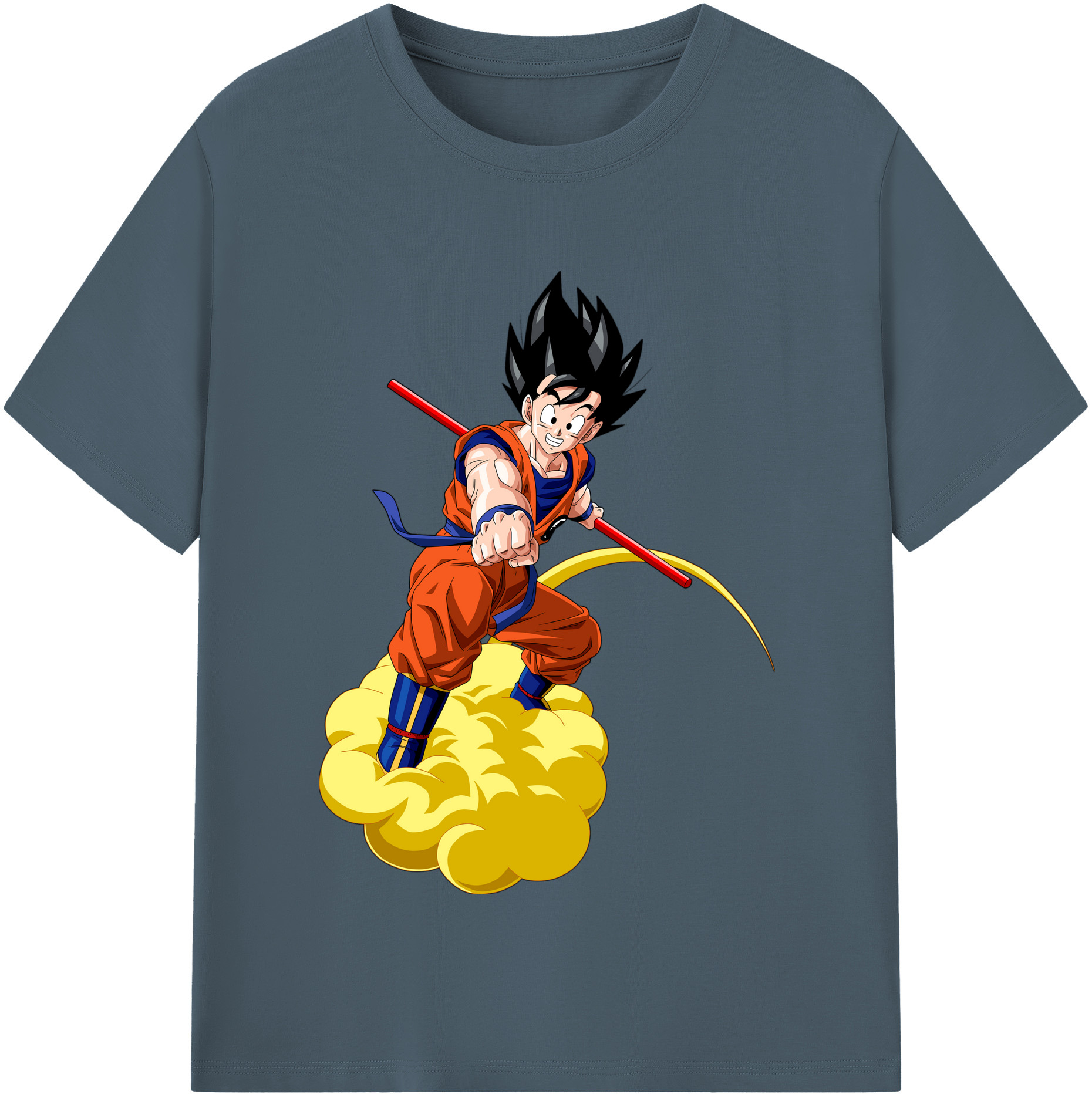 （画像用） ドラゴンボール 孫 悟飯（そんごはん）DRAGON BALL Son Gohan 綿100％半袖Tシャツ（フロントプリント）